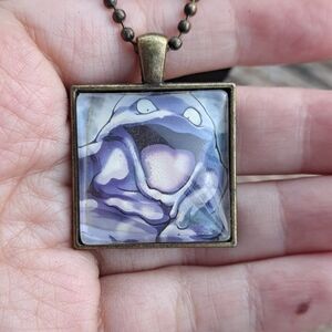 Vintage Pokémon Card Muk Necklace